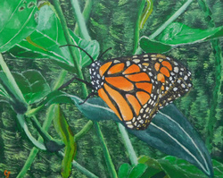 Painting: Monarch Butterfly